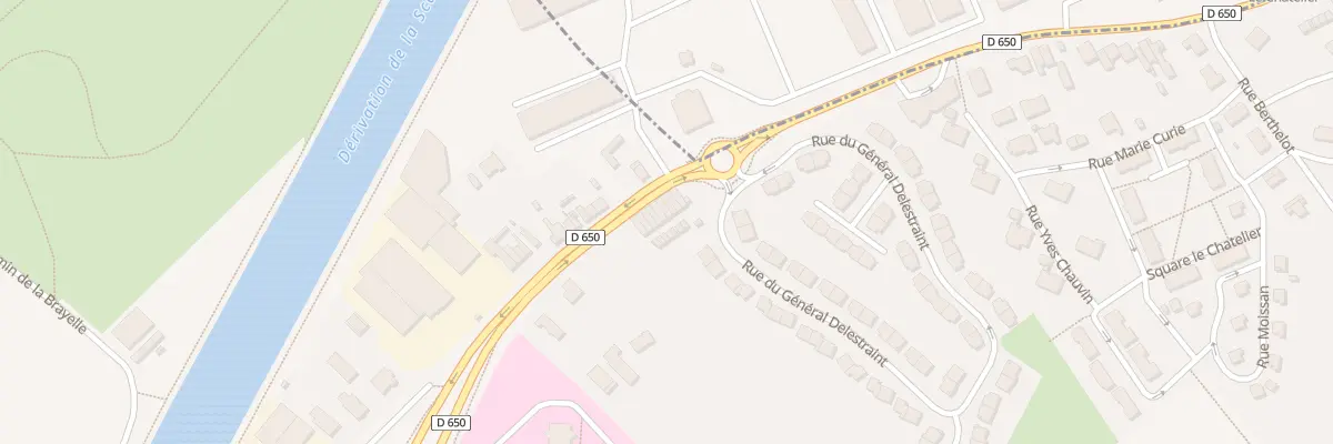 Plan du 611 Fg d’Arras à Lambres-lez-Douai