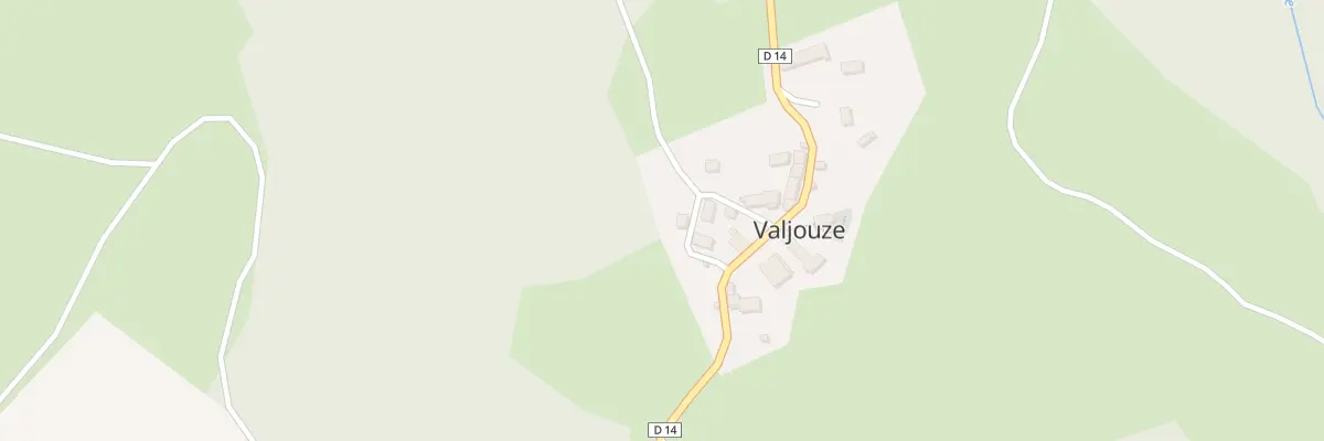 Plan du 5001 Les Coustounes à Valjouze