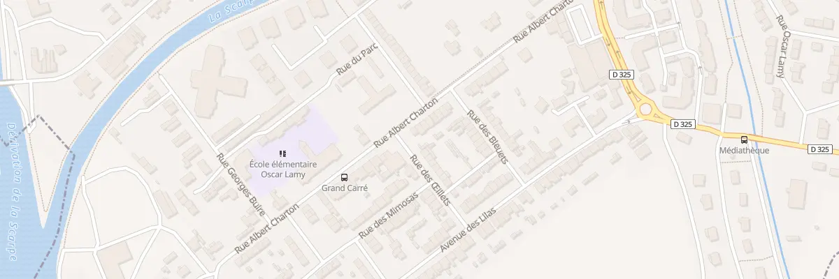 Plan du 27 Rue Albert Charton à Courchelettes