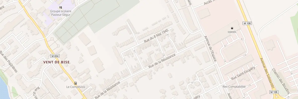Plan du 30 Rue du 8 Mai 1945 à Wambrechies
