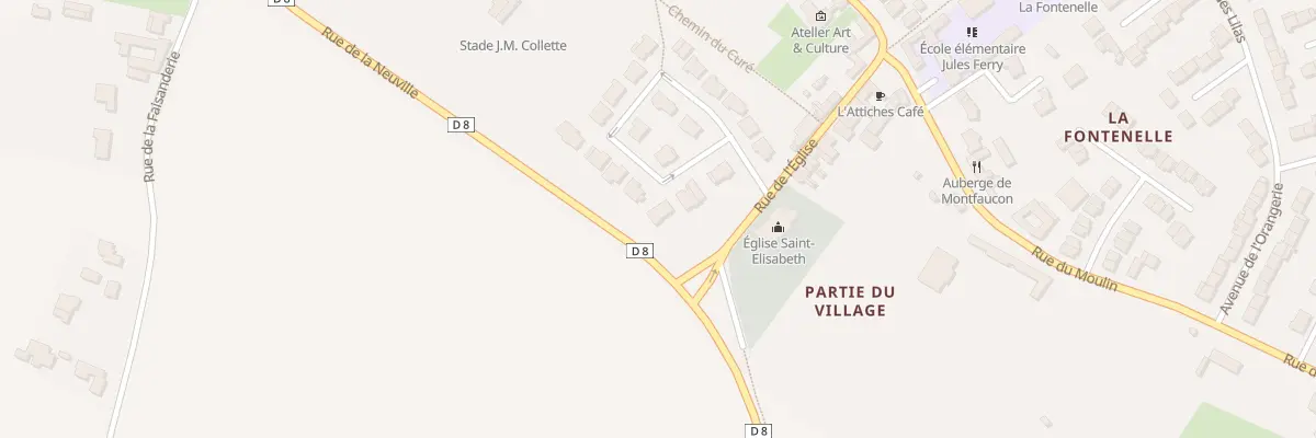 Plan du 30 Rue de la Traversière à Attiches