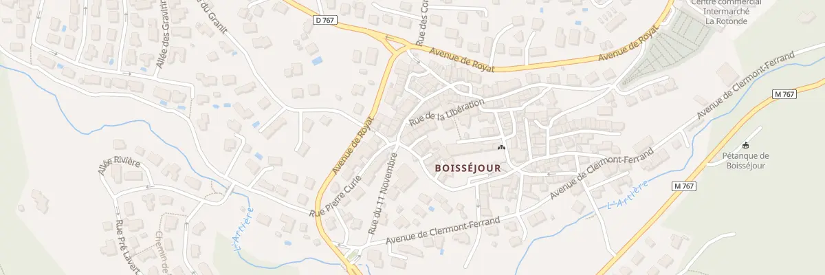 Plan du 34 Rue N Perret Boissejour à Ceyrat