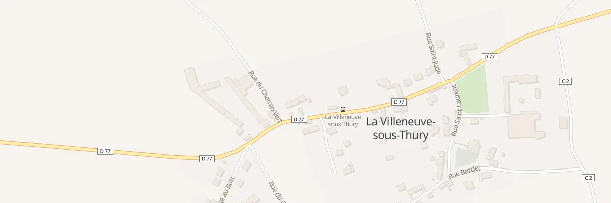 Plan du 36 Rue du Valois à La Villeneuve-sous-Thury
