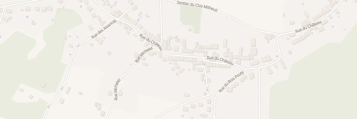 Plan du 334E Rue du Château à Mouroux