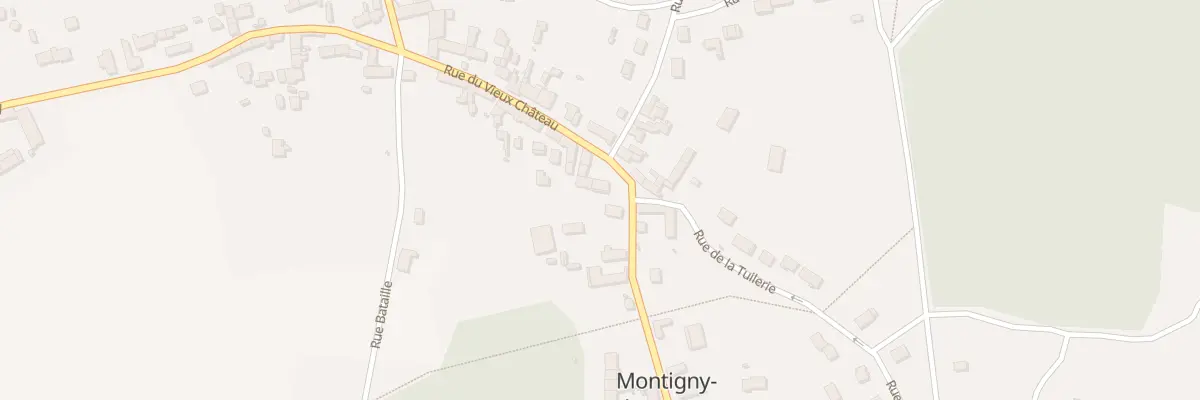 Plan du 33 Rue Montmart à Montigny-Lencoup