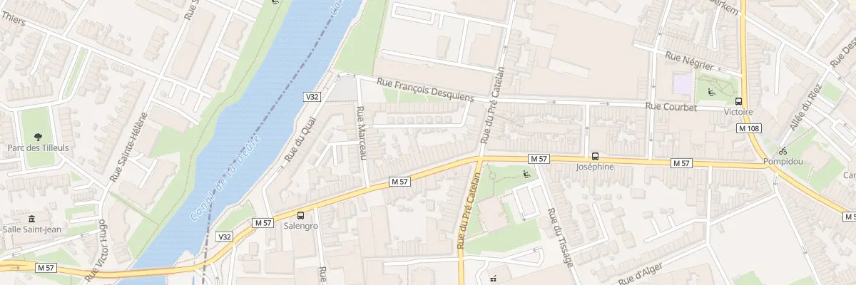 Plan du 116 Rue Roger Salengro à La Madeleine