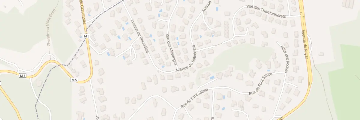 Plan du 2B Rue des Mésanges à Ceyrat
