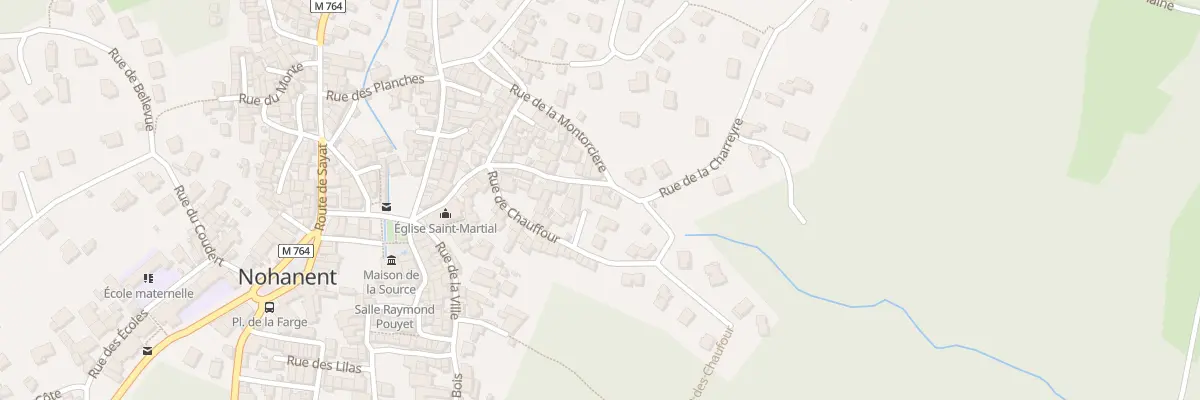 Plan du 26B Rue de la Charreyre à Nohanent
