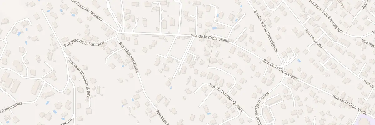 Plan du 95C Rue de la Croix Vieille à Millau