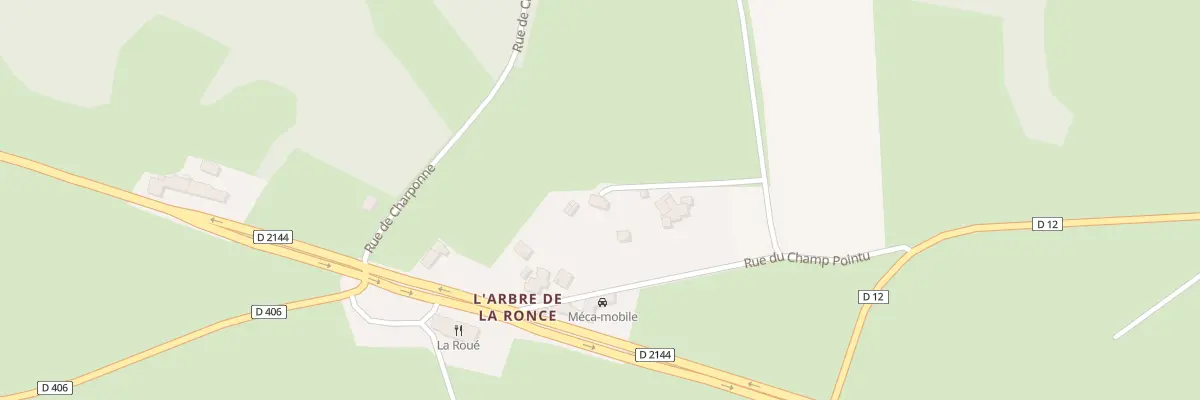 Plan du 5244 L’Arbre de la Ronze à Saint-Hilaire-la-Croix