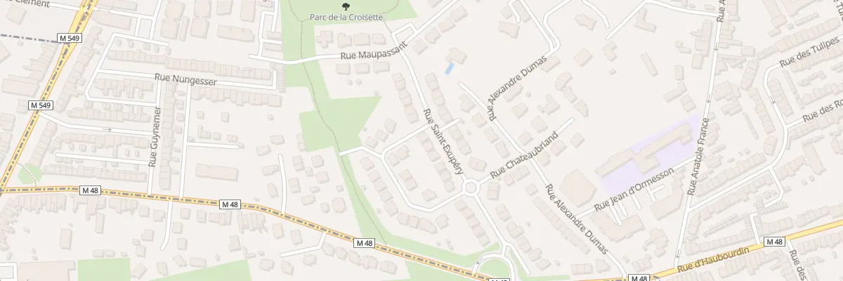 Plan du 21 Rue Saint-Exupéry à Faches-Thumesnil