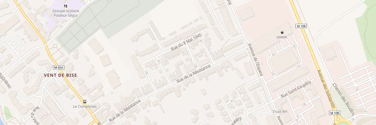 Plan du 63 Rue de la Résistance à Wambrechies