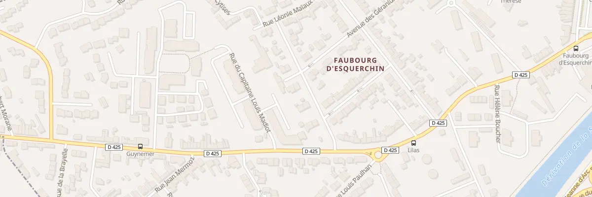 Plan du 115 Av des Lilas à Douai