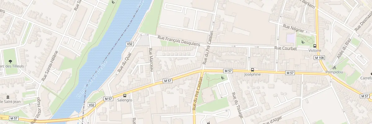 Plan du 110 Rue Roger Salengro à La Madeleine