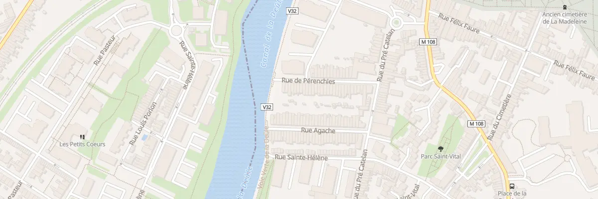 Plan du 45 Rue de Pérenchies à La Madeleine