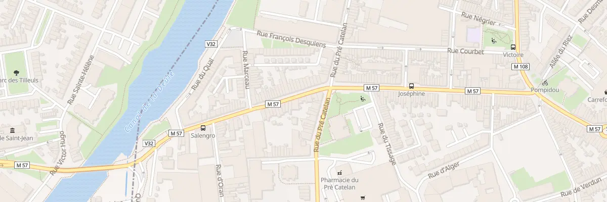Plan du 135 Rue Roger Salengro à La Madeleine