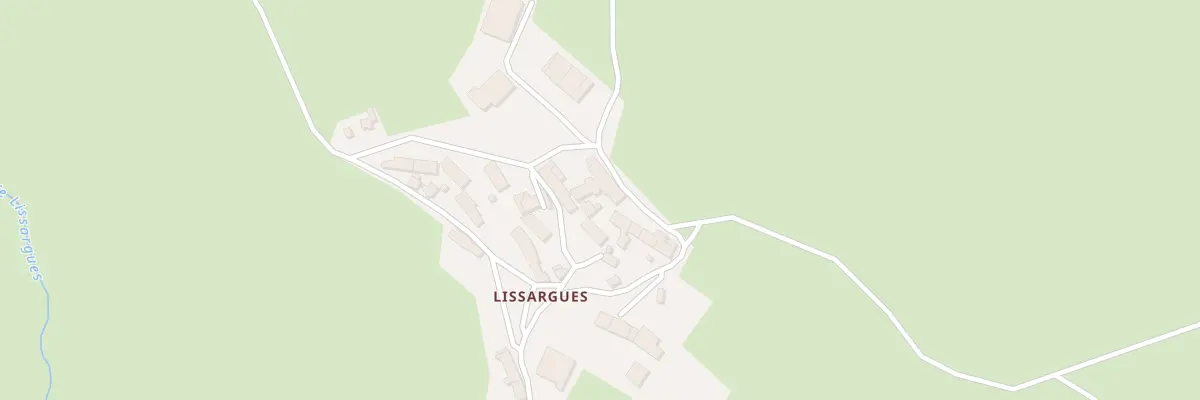 Plan du 14 Lissargues à Talizat