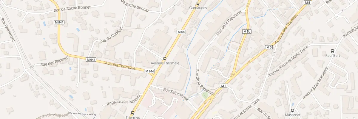 Plan du 129 Av de Royat à Chamalières