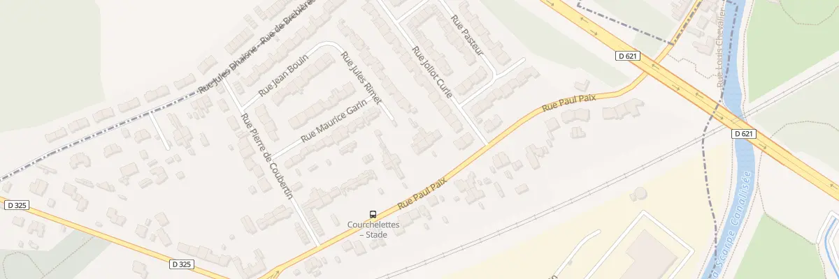 Plan du 39 Rue Paul Paix à Courchelettes