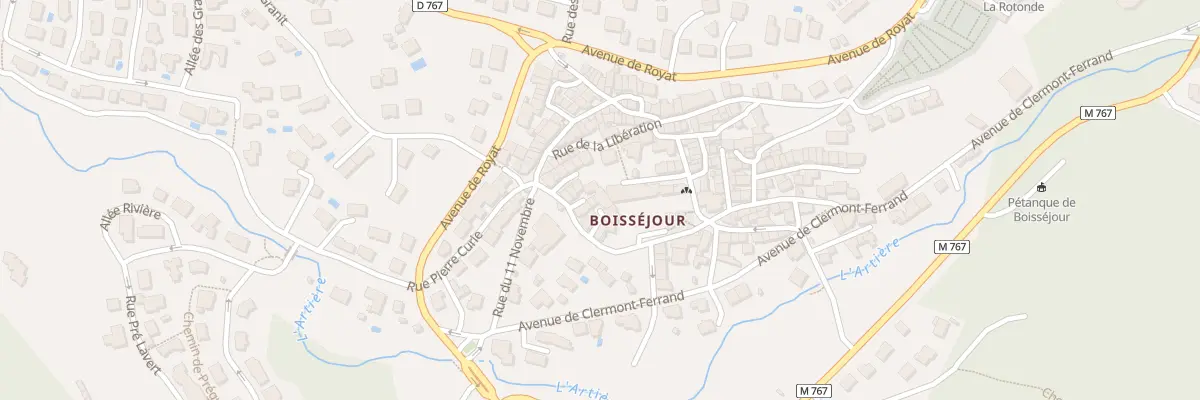 Plan du 10 Rue N Perret Boissejour à Ceyrat
