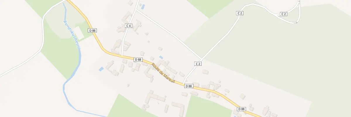 Plan du 7B Rte de Mareuil à Autheuil-en-Valois
