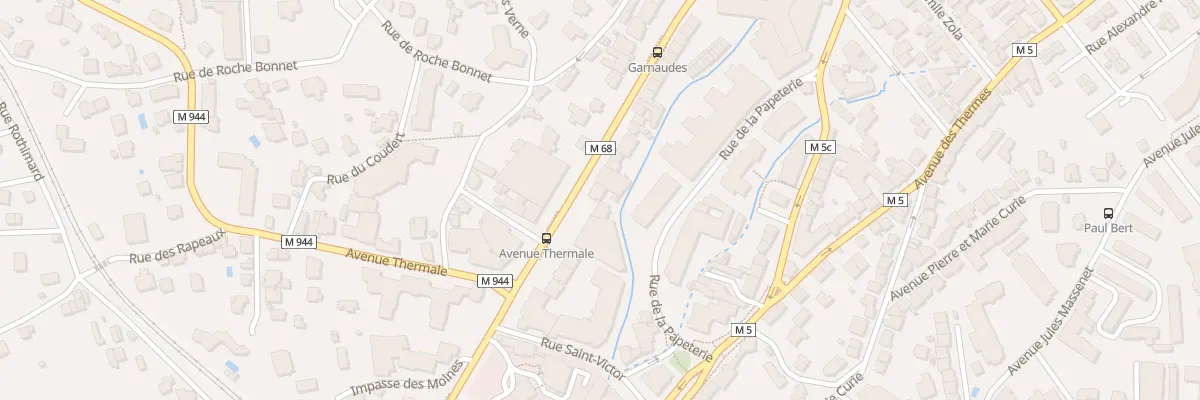 Plan du 127 Av de Royat à Chamalières