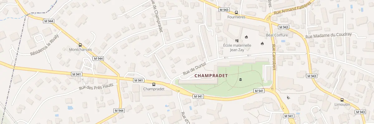 Plan du 82 Rue de Durtol à Clermont-Ferrand