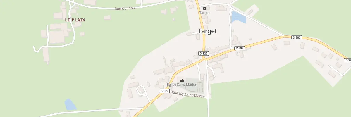 Plan du 5019 Le Bourg à Target
