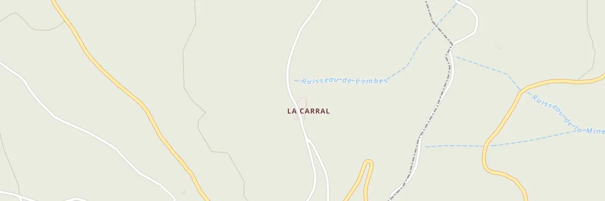 Plan du 5116 La Carral à Combes