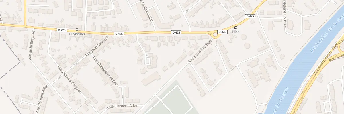 Plan du 126 Rue Louis Paulhan à Douai