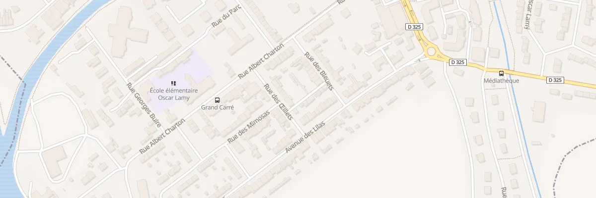 Plan du 13 Rue des Oeillets à Courchelettes