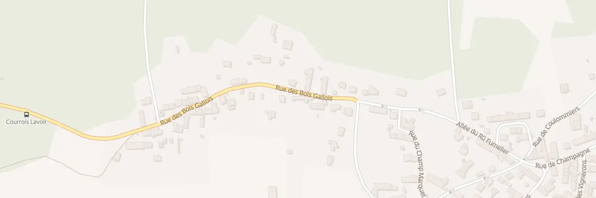 Plan du 296 Rue des Bois Gallois à Mouroux