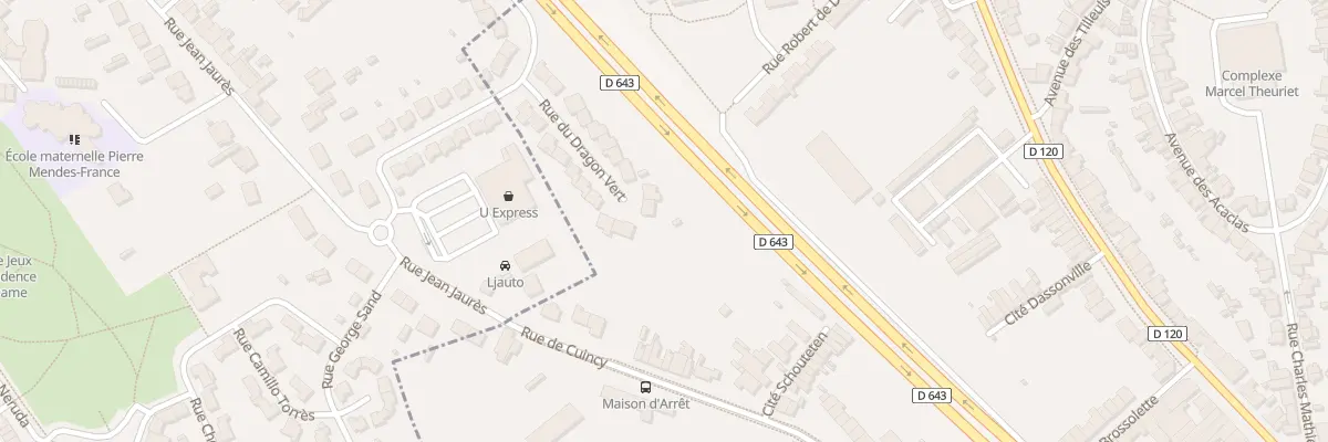 Plan du 137 Rue du Dragon Vert à Douai