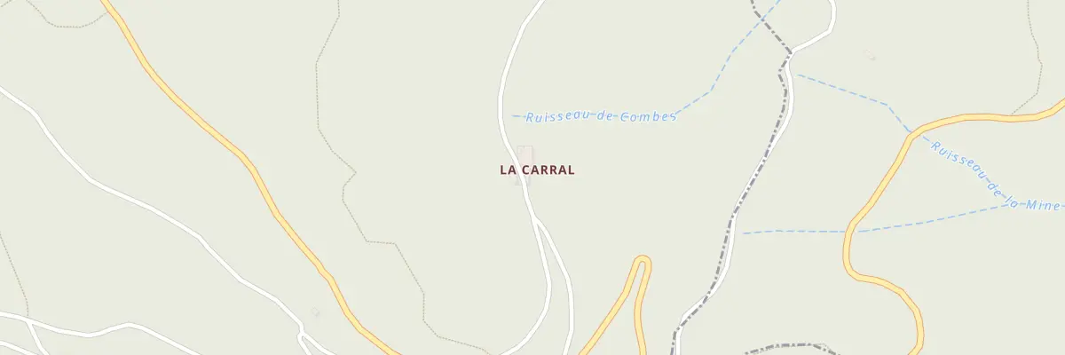 Plan du 5116 La Carral à Combes