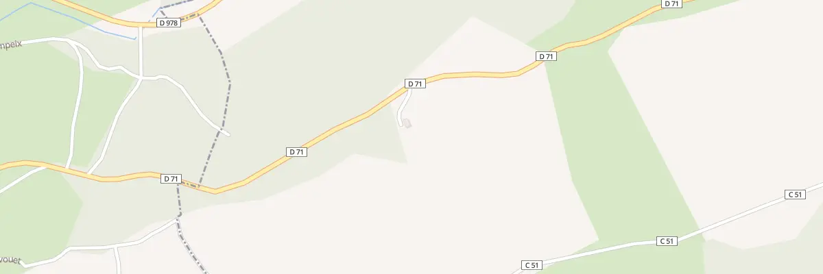 Plan du 5122 Fontanazeras Haut à Montaigut-le-Blanc