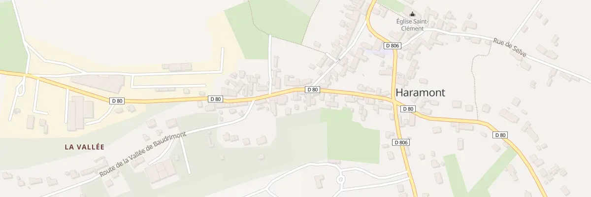 Plan du 27 Rue du Docteur Mouflier à Haramont