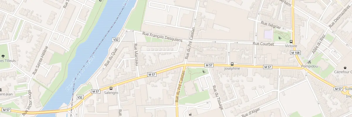 Plan du 104 Rue Roger Salengro à La Madeleine