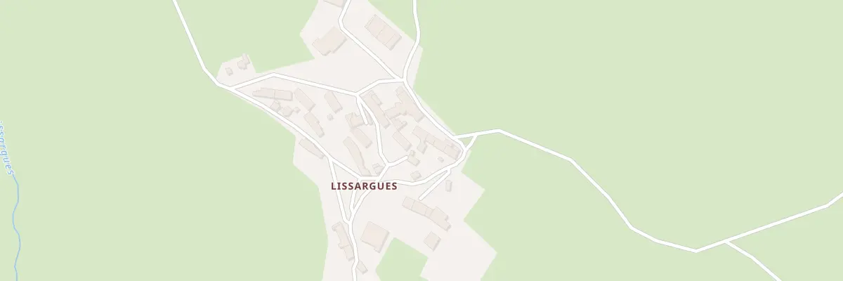 Plan du 10 Lissargues à Talizat