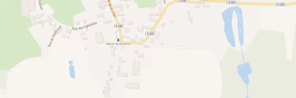 Plan du 60 Rue de l’Eglise à Quesmy