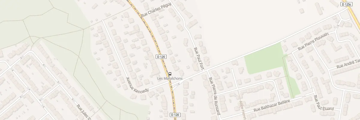 Plan du 1316 Rue du Faubourg de Béthune à Douai