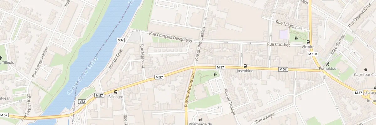 Plan du 102 Rue Roger Salengro à La Madeleine