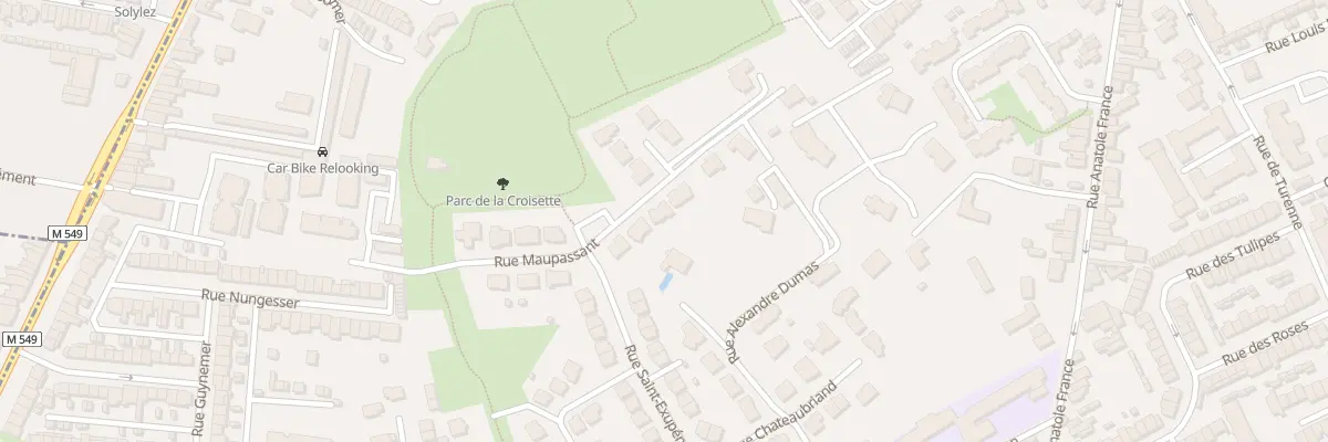 Plan du 12 Rue Maupassant à Faches-Thumesnil