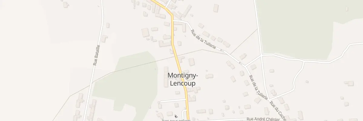 Plan du 18 Rue Montmart à Montigny-Lencoup
