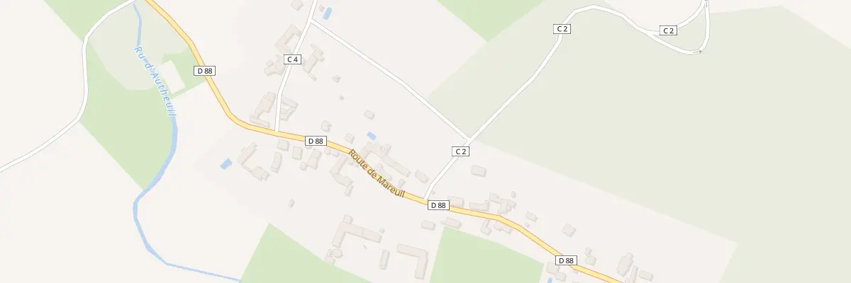 Plan du 11 Rte de Mareuil à Autheuil-en-Valois