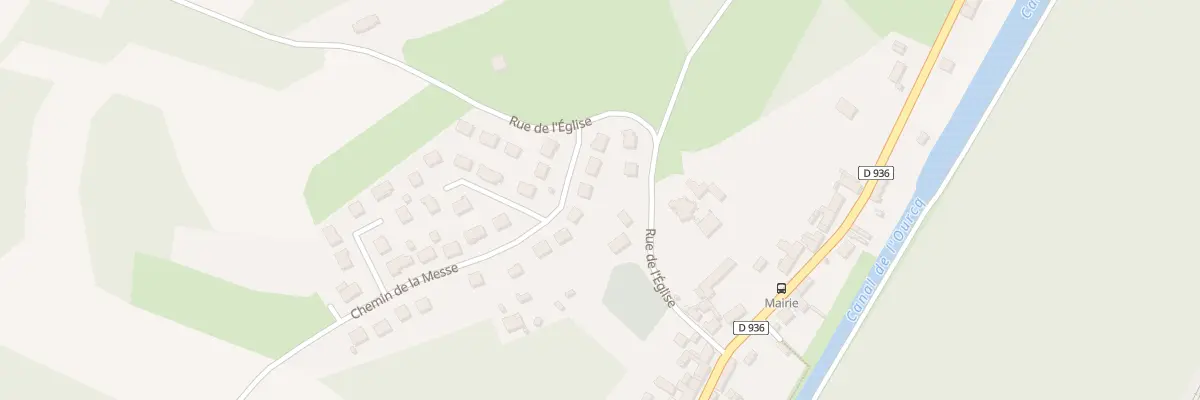 Plan du 3 Che de la Messe à Neufchelles