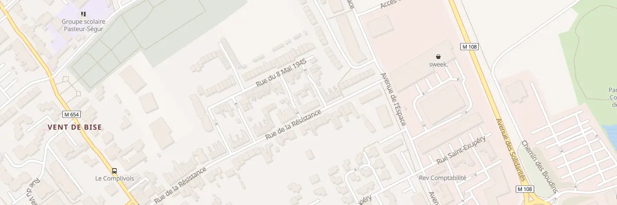 Plan du 77 Rue de la Résistance à Wambrechies