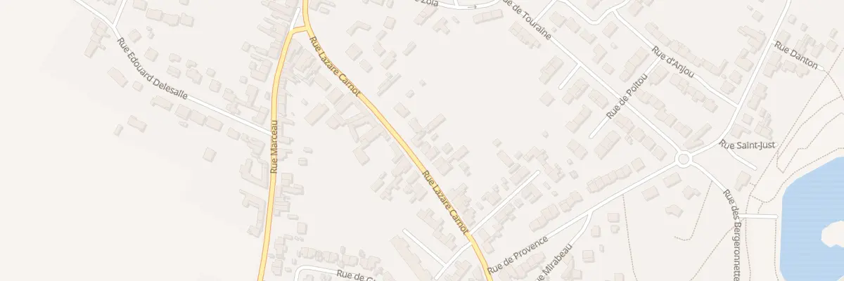 Plan du 21 Rue Lazare Carnot à Leforest
