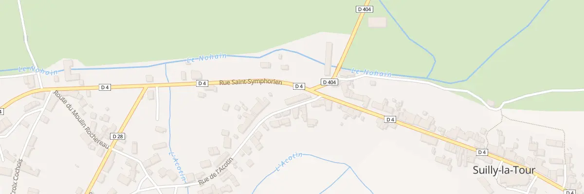 Plan du 113 Rue Saint Symphorien à Suilly-la-Tour