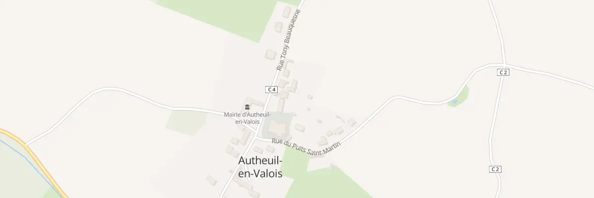 Plan du 24 Rue Tony Beauquesne à Autheuil-en-Valois