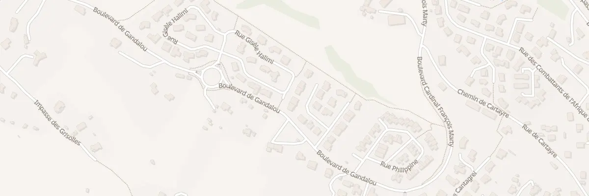 Plan du 9 Rue de la Clé des Champs à Millau